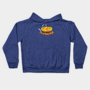 Pizza Bagel Kids Hoodie